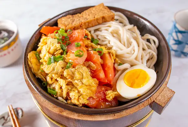 Tomato Egg Mixed Noodle (番茄蛋拌麵) at 四姐 Special Noodle Las Vegas