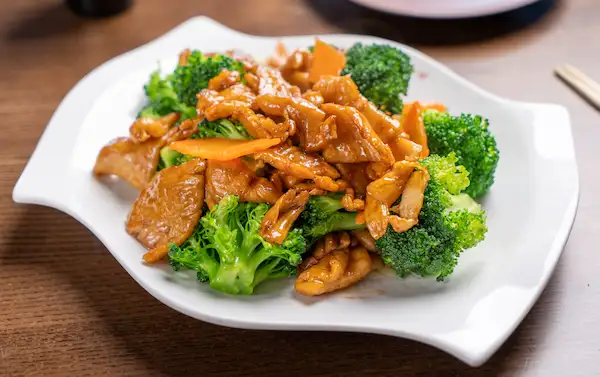 Beef And Broccoli (西蘭花炒牛肉) at 四姐 Special Noodle Las Vegas